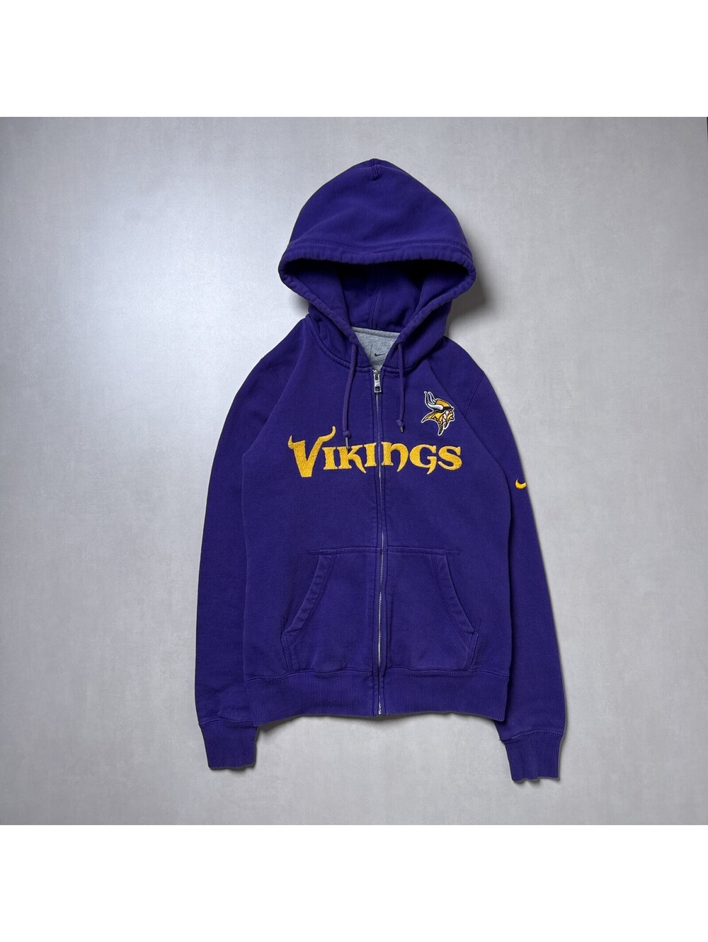 Nike NFL Minnesota Vikings Purple Full Zip Hoodie Small